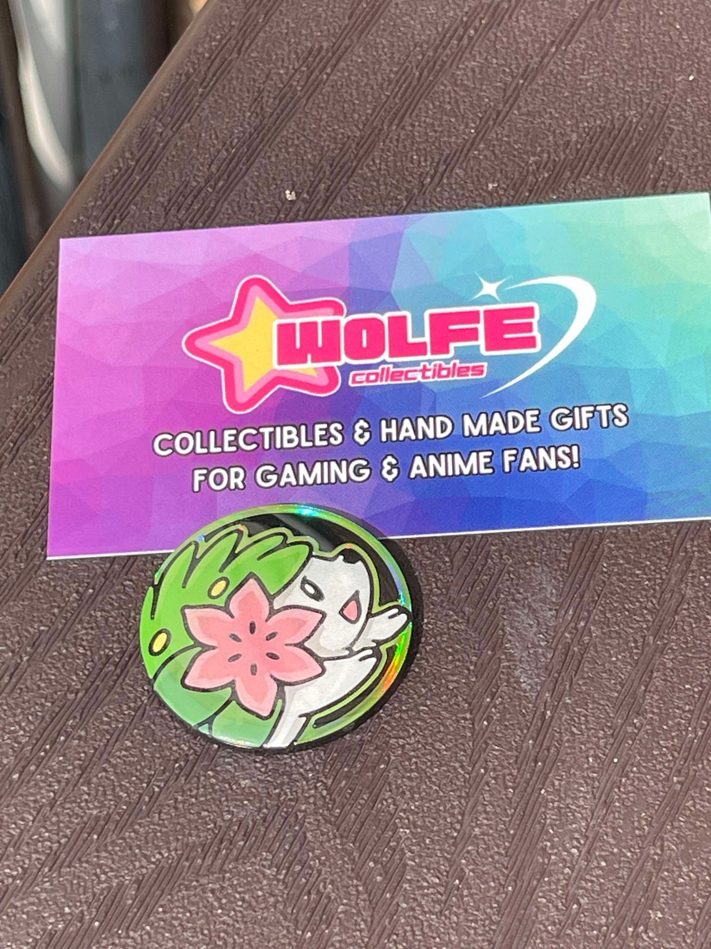 Shaymin Painted Pokemon Coin - Regular