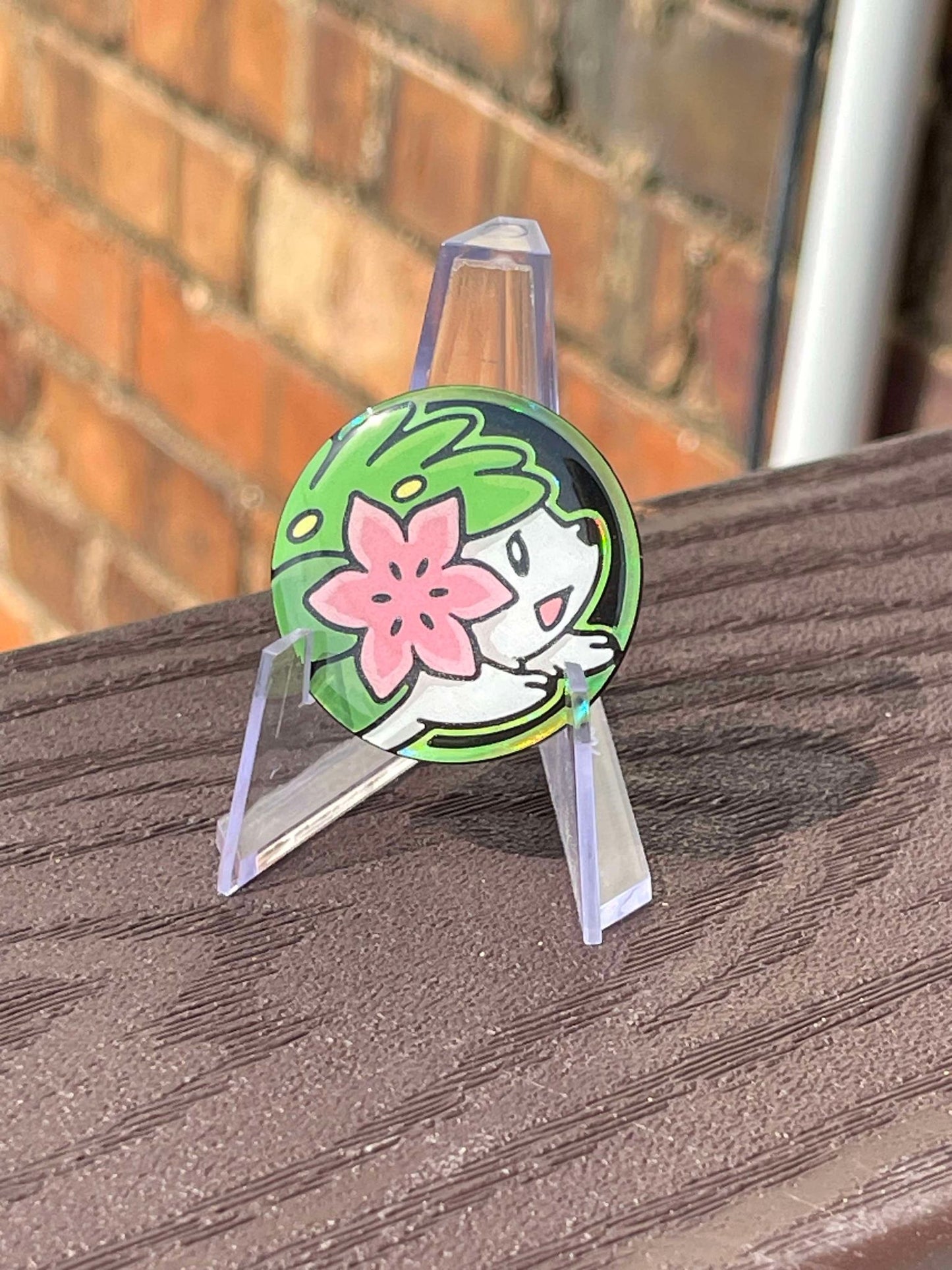 Shaymin Painted Pokemon Coin - Regular