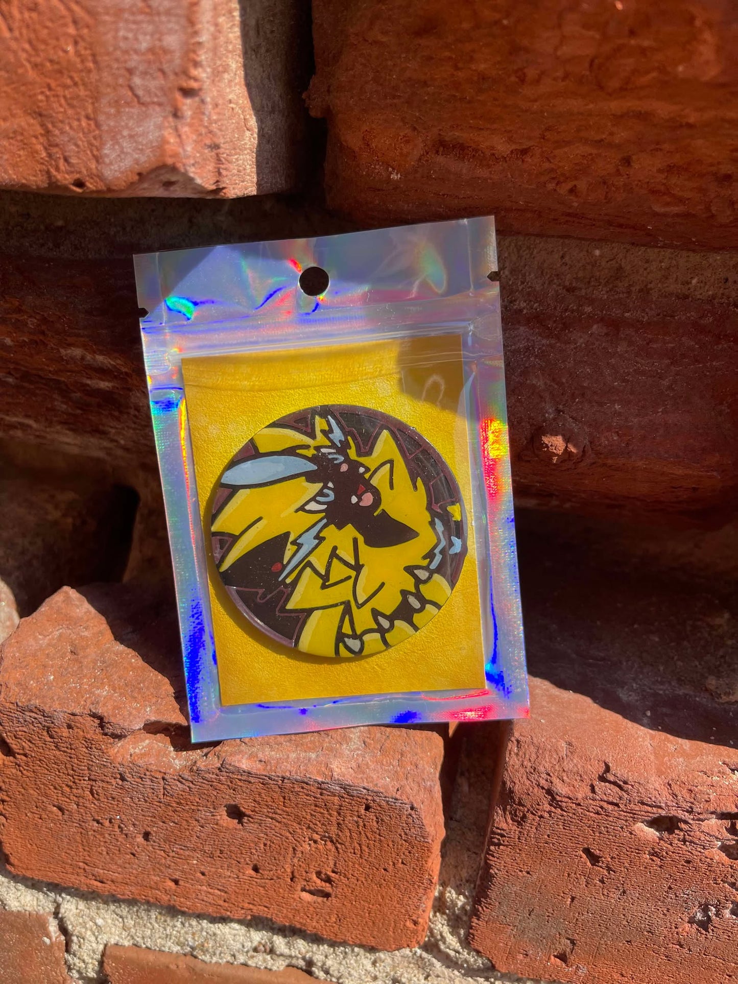 OOPS - Zeraora Painted Pokemon Coin - Jumbo Classic
