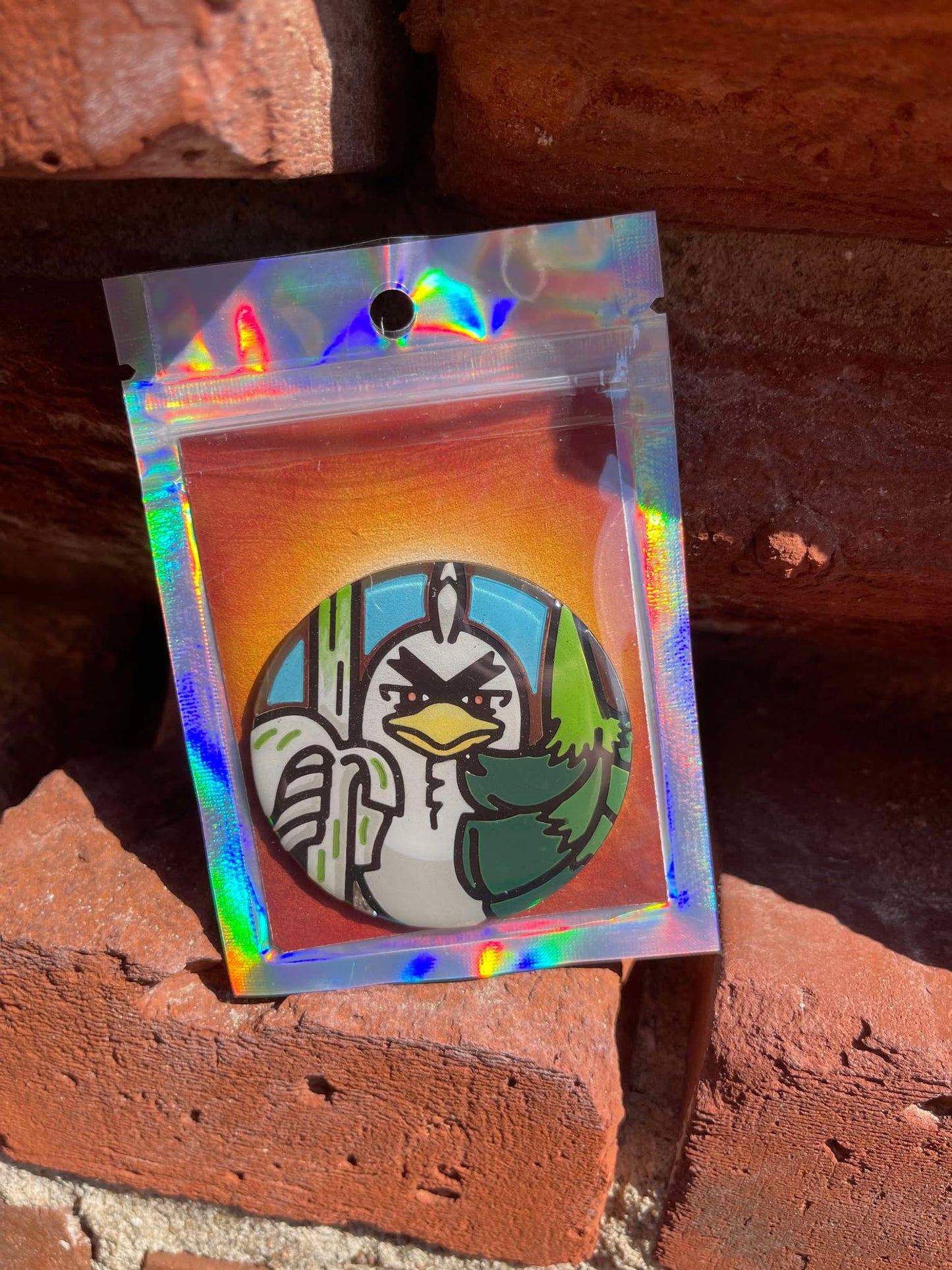 Sir'fetched Painted Pokemon Coin - Jumbo Ver. 2